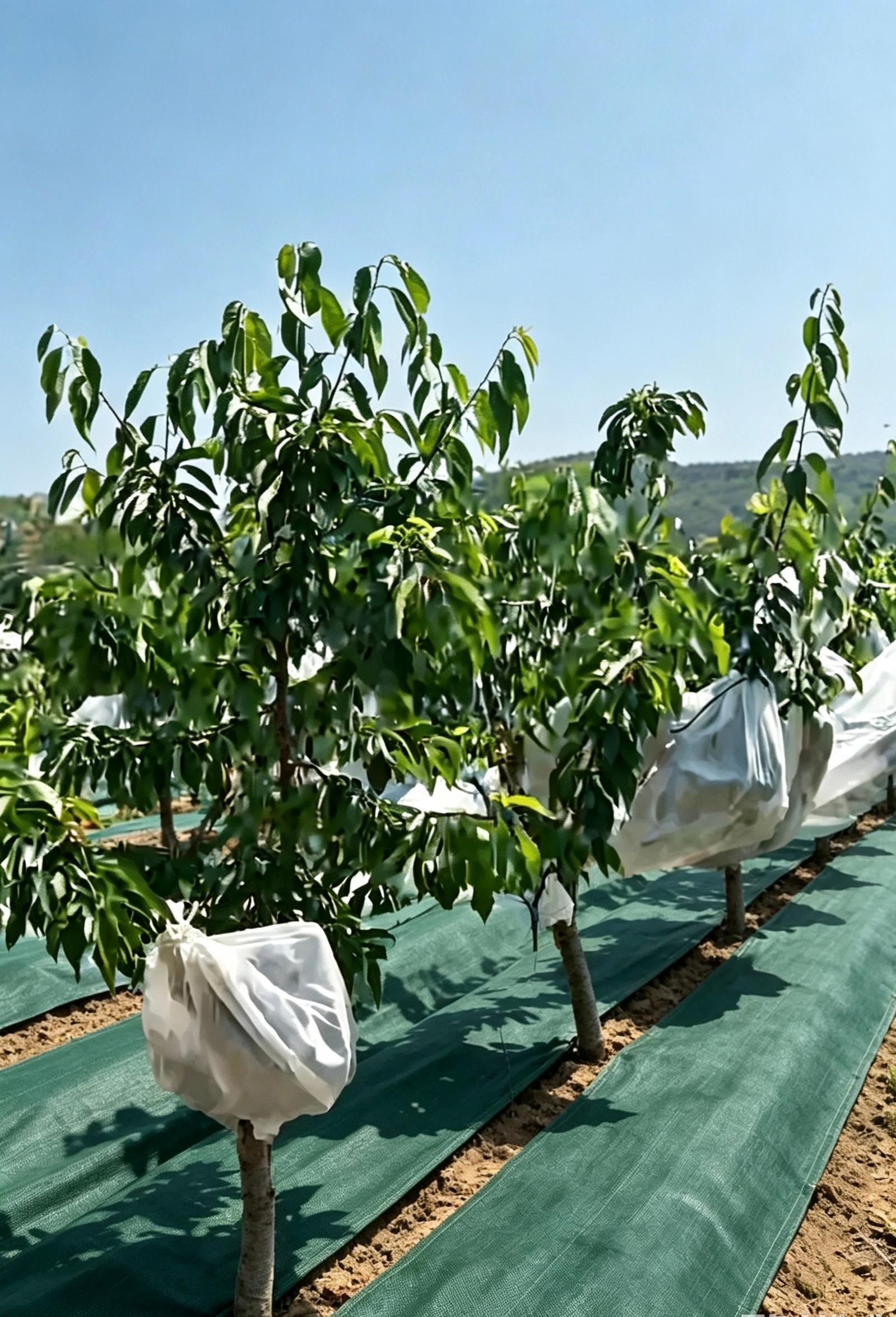 熊鲜森护果布·车厘子整枝套袋